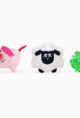 Hugsmart HugSmart Meow Buddies - Sheep & Pig 3pk