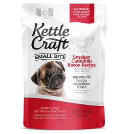Kettle Craft Smokey Canadian Bacon - Small Bite Dog Treat 170g