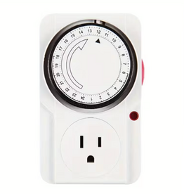 Temu 24-Hour Plug-in Mechanical Timer for Aquariums