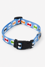 Temu Adjustable Dog Collar - Sky Blue - XSM