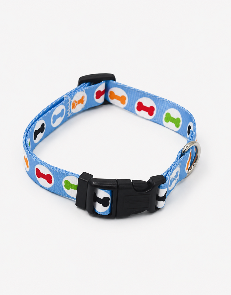 Temu Adjustable Dog Collar - Sky Blue - XSM