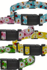 Temu Adjustable Dog Collar - Assorted Floral Patterns - SM