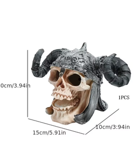 Temu Aquarium Ornament - Skull