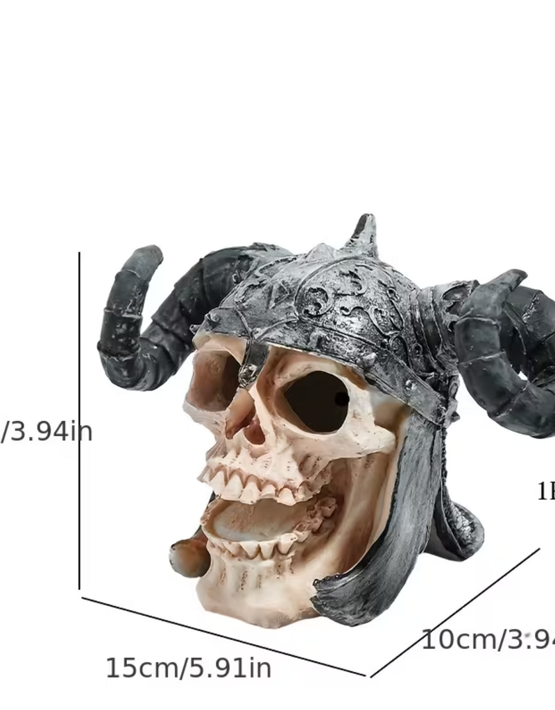Temu Aquarium Ornament - Skull