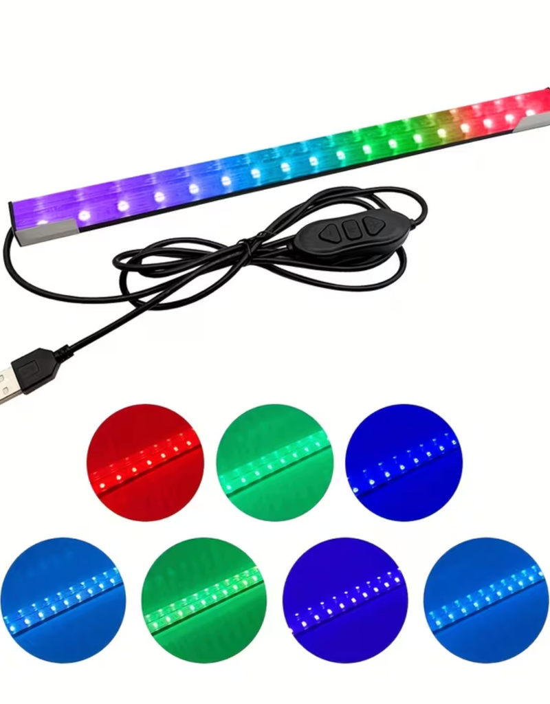 Temu Aquarium Landscape Light with Adjustable Colors and Brightness 12.48in