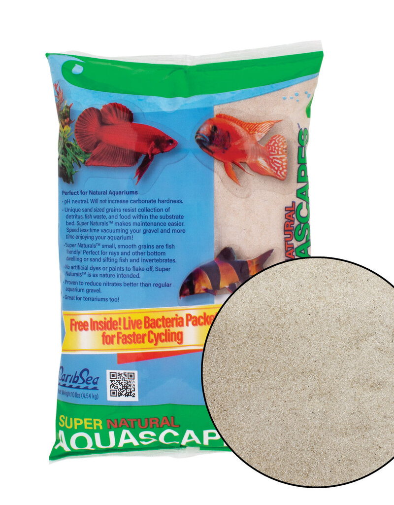 CaribSea CaribSea Super Naturals Moonlight Sand - 5 lb