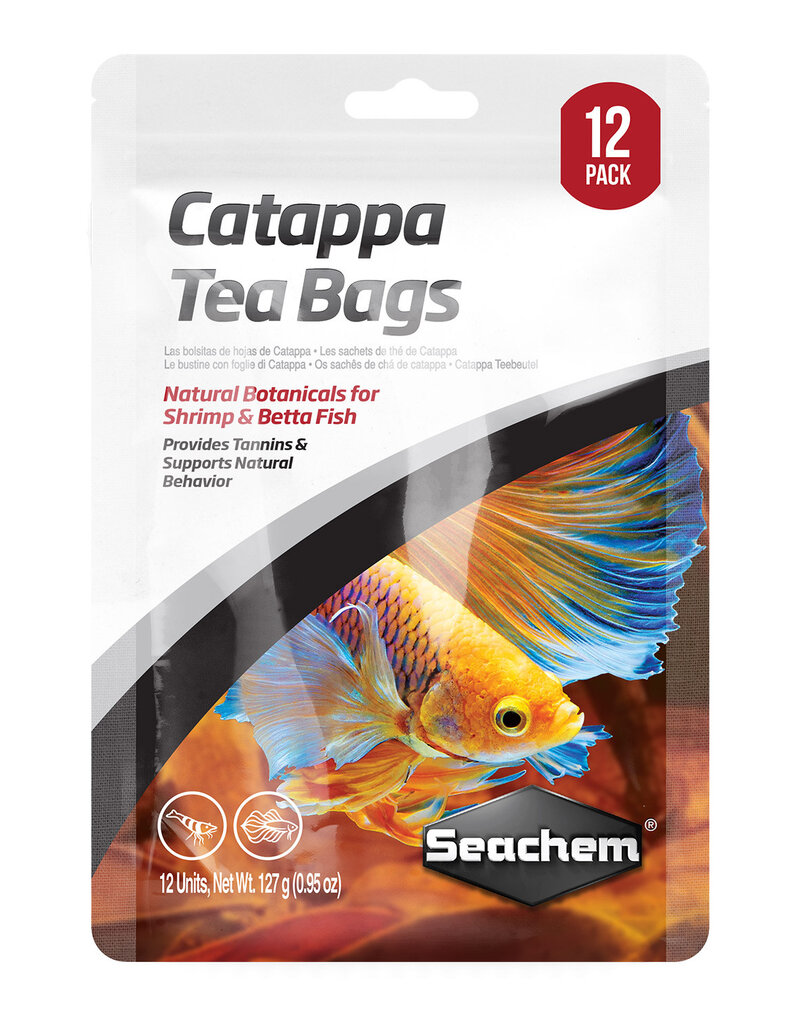 Seapora Seachem Catappa Tea Bags - 12 pk