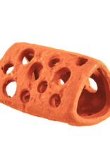 Underwater Treasures Underwater Treasures Ceramic Tube - Holey - Orange