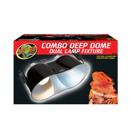 Zoo Med Zoo Med Combo Deep Dome Lamp Fixture - Large