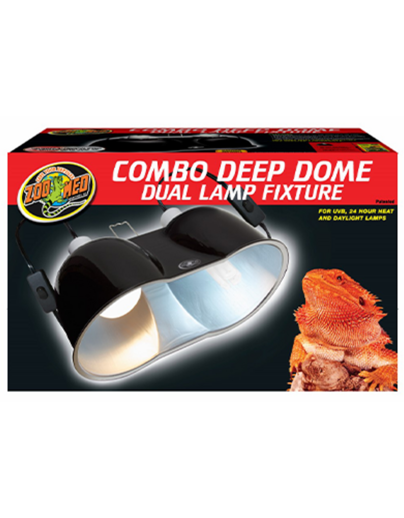 Zoo Med Zoo Med Combo Deep Dome Lamp Fixture - Large
