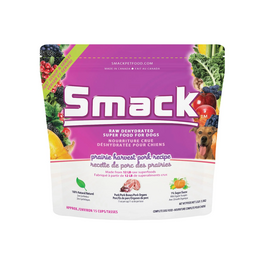Smack Smack Raw Dehydrated Dog Food - Prairie Harvest Pork 1.5kg