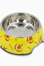 Hugsmart Hugsmart Peace and Love Stainless Steel Bowl 12oz