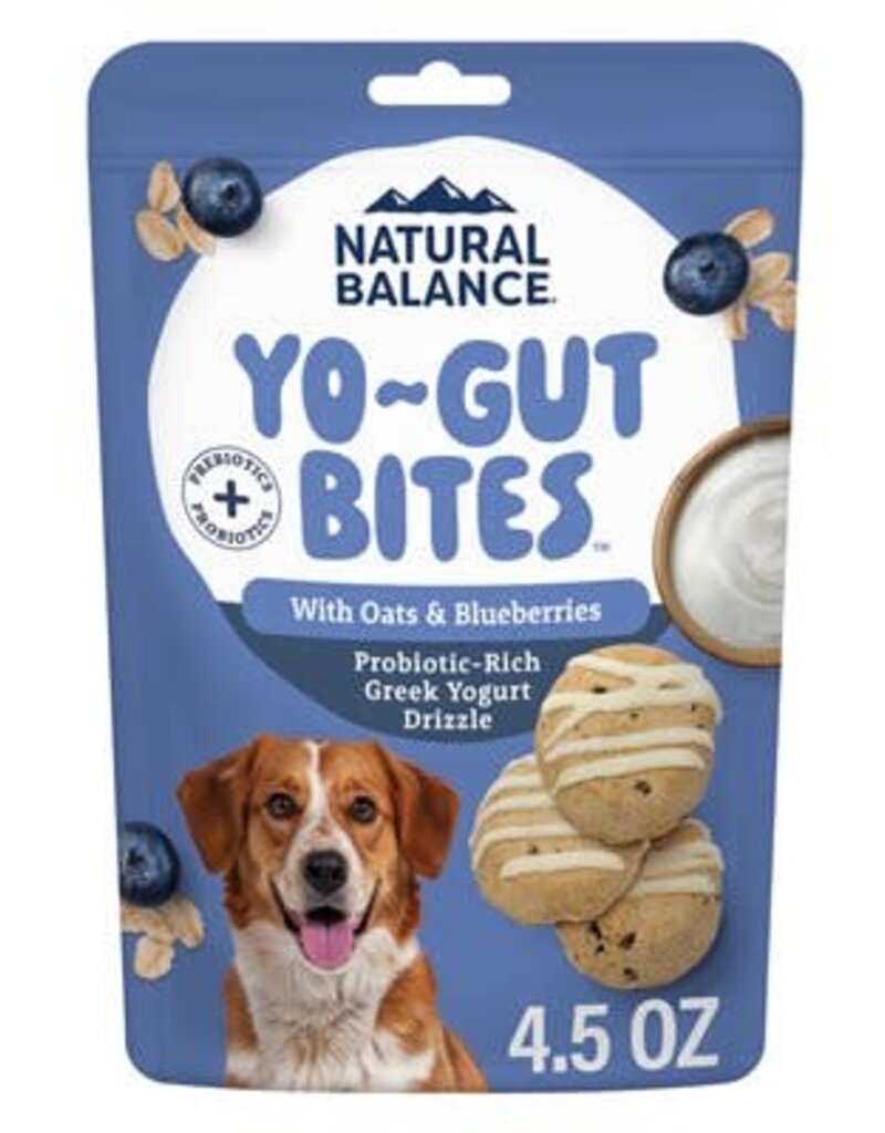 Natural Balance Natural Balance Yo-Gut Bites with Oats & Blueberries 4.5oz
