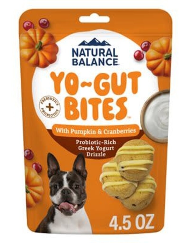 Natural Balance Natural Balance Yo-Gut Bites with Pumpkin & Cranberries 4. 5oz