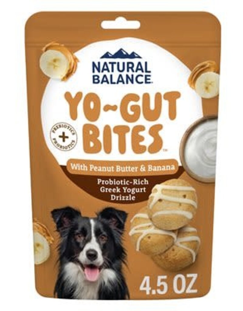 Natural Balance Natural Balance Yo-Gut Bites with Peanut Butter & Banana 4.5oz