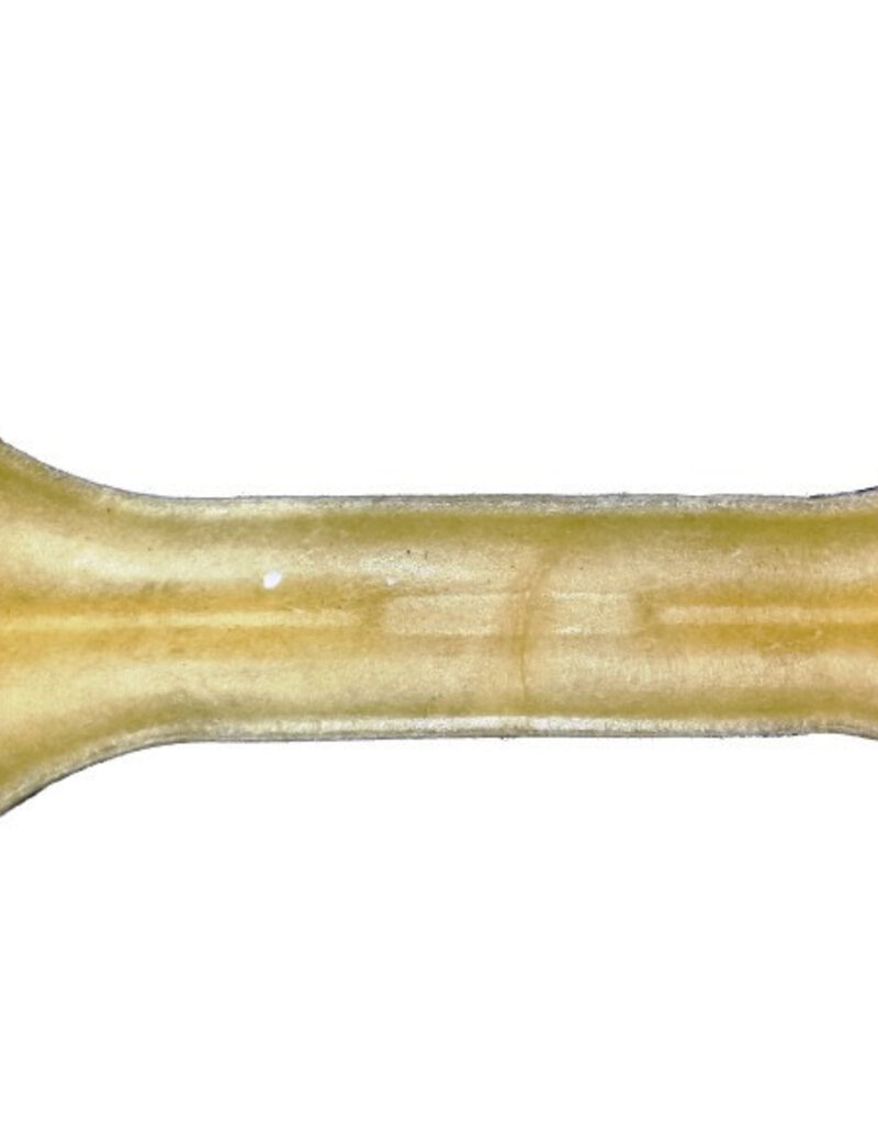 Nature's Own Dog Chews Bulk - Pressed Buffalo Rawhide Bone 8″ - 1pc.