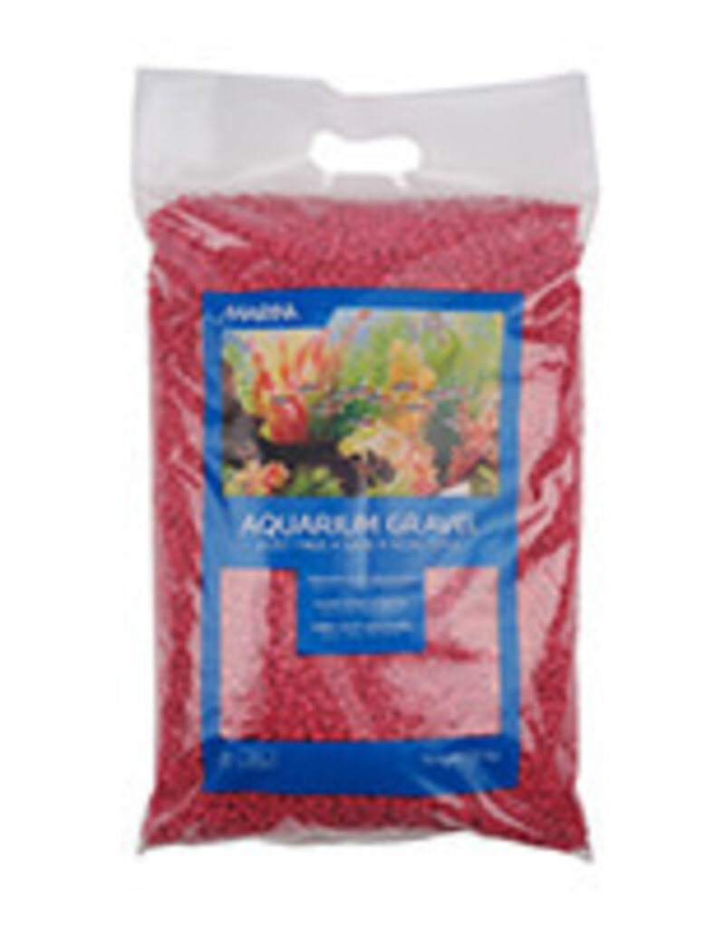 Marina Marina Decorative Aquarium Gravel - Red - 10 kg (22 lbs)