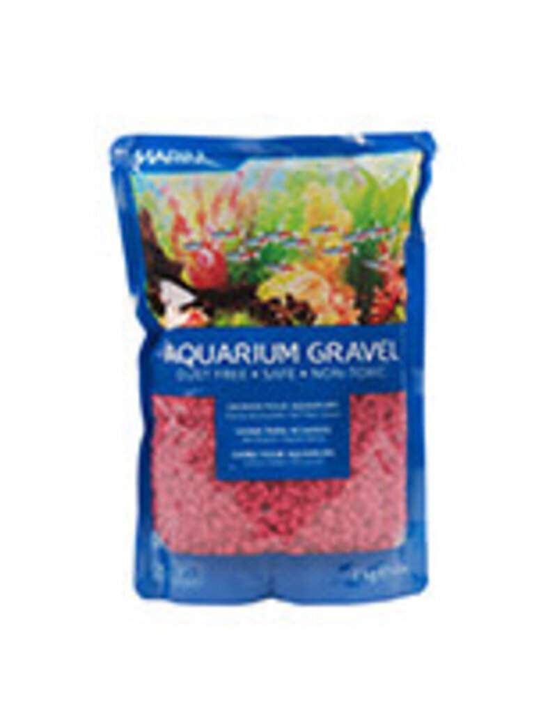 Marina Marina Decorative Aquarium Gravel - Red - 2 kg (4.4 lbs)