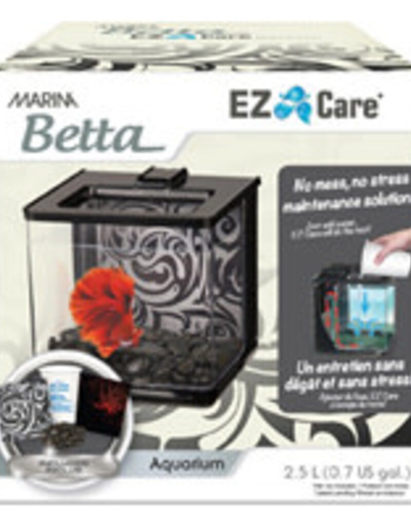 Marina Marina Betta EZ Care Betta Kit - Black - 2.5 L