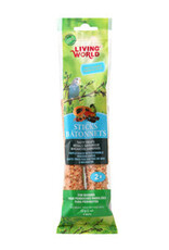 Living World Budgie Sticks Fruit Flavour - 2 pack