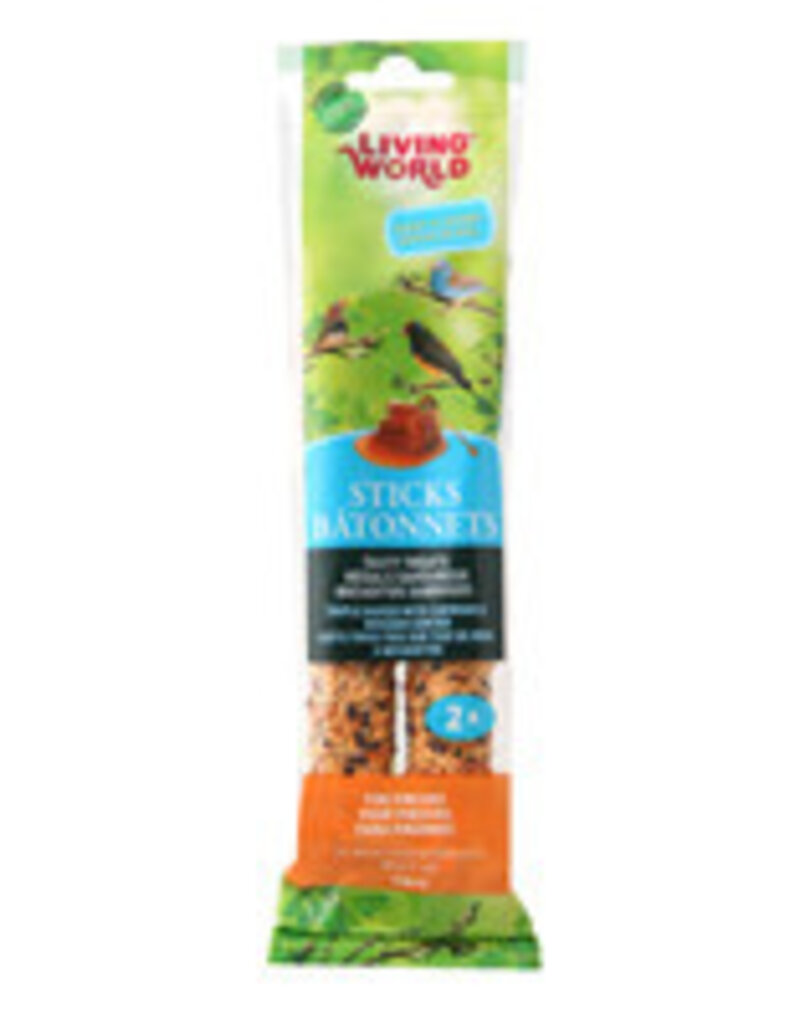 Living World Finch Sticks Honey Flavour - 2 pack