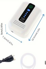 Temu Aquarium Air Pump Kit - 4W 55GPH up to 150 Gallons