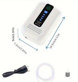 Temu Aquarium Air Pump Kit - 4W 55GPH up to 150 Gallons