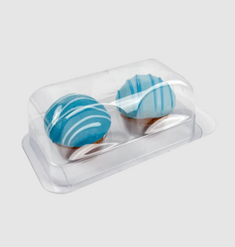 Bosco and Roxy's Cookie - Bosco and Roxy's Prepackaged Happy Bark-Day Cupcake Duo - Blue 1pc.