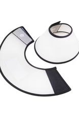 Temu Soft Bib Clear E-Collar Recovery Cone - Medium (6.3-7.48in)