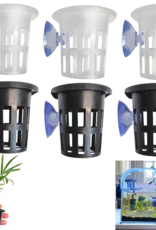 Temu Aquarium Plant Basket with Suction Cup - Assorted Colours 1pc.