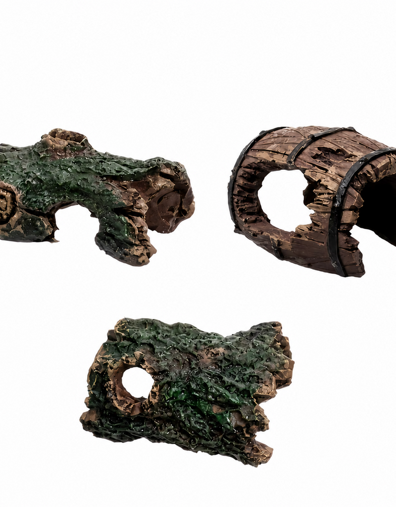 Temu Resin Aquarium Ornament - Assorted Shrimp Cave 1.81"x1.57" - 1pc.