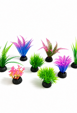 Temu Bulk - Artificial Assorted Aquarium Plants (1.57in -2.17in) - Small 1pc.