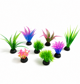 Temu Bulk - Artificial Assorted Aquarium Plants (1.57in -2.17in) - Small 1pc.