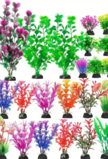 Temu Bulk - Artificial Assorted Aquarium Plants (7.9in - 12.3in) - Large 1pc.