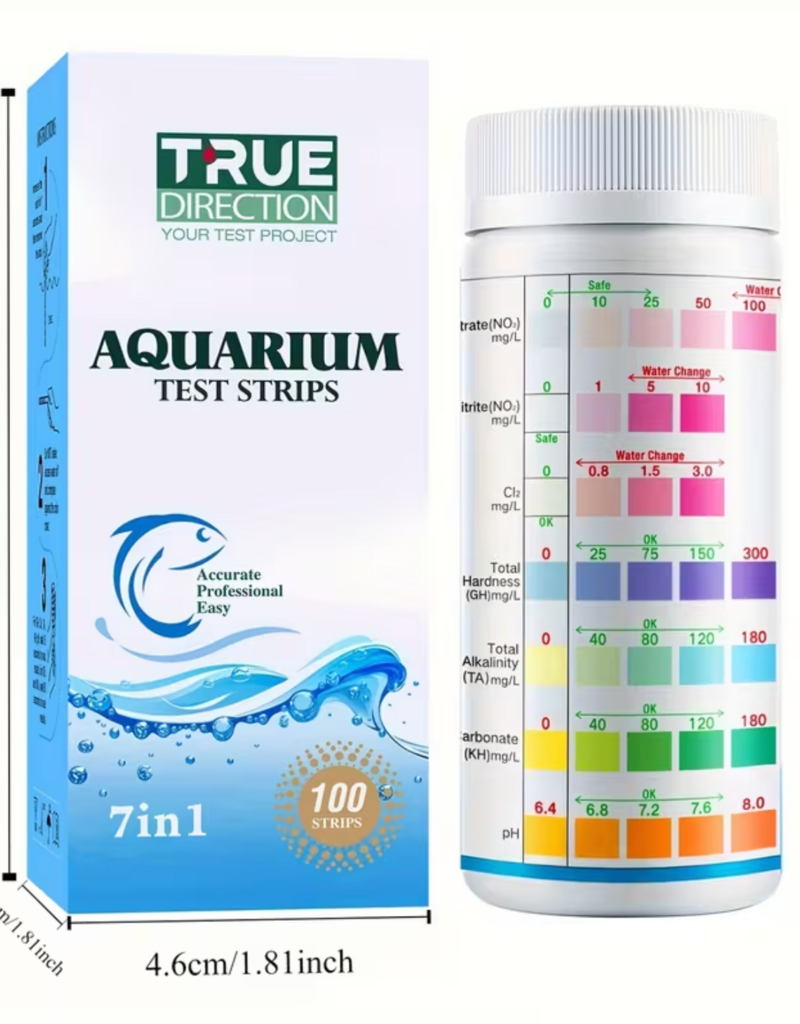 True Direction True Direction 7-in-1 Aquarium Test Strips - 100 pk