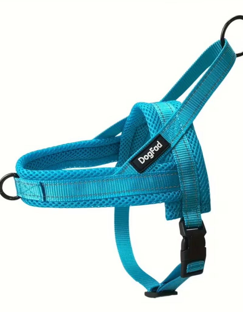 DogFad DogFad Reflective No-Pull Dog Harness - Blue - XLarge