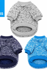 Temu Pet Sweater - Assorted Heather Colour - Large 1pc.
