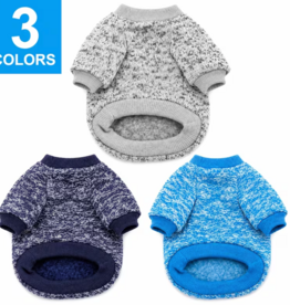 Temu Pet Sweater - Assorted Heather Colour - Small 1pc.