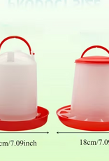 Temu Copy of Plastic Chicken Feeder - 7.09in
