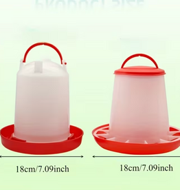 Temu Plastic Chicken Water - 7.09in