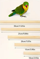 Temu Wooden Bird Perch - 20cm - Medium 1pc