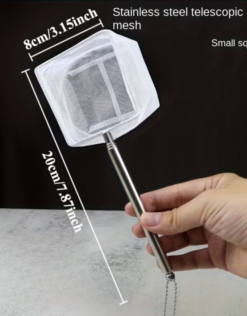 Temu Stainless Steel Telescopic Betta Fish Net