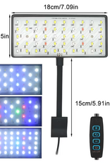 Temu USB Aquarium LED Light Full Spectrum Aquatic Plant Grow Lamp - 7.09in