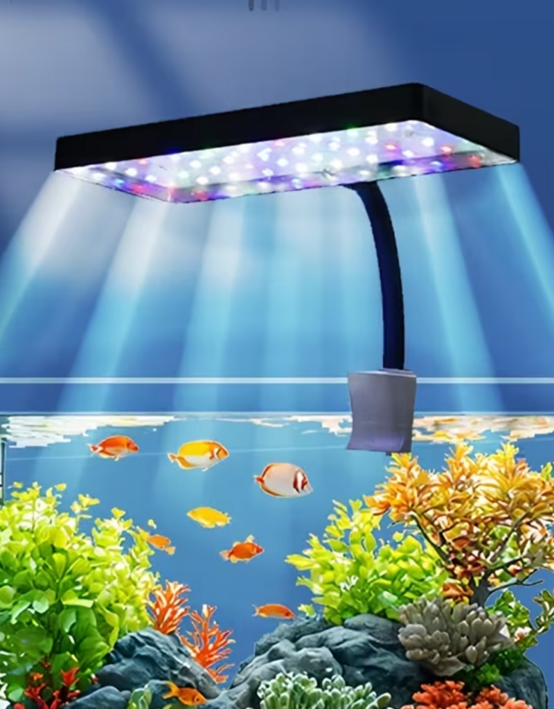 Temu USB Aquarium LED Light Full Spectrum Aquatic Plant Grow Lamp - 7.09in