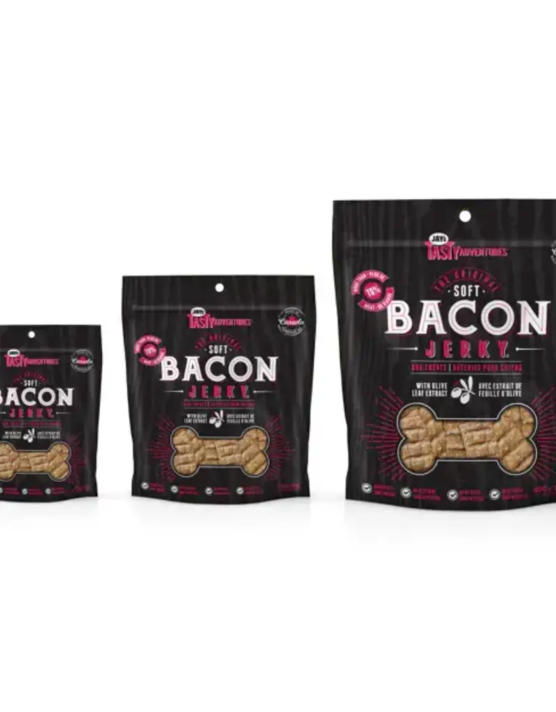 Jay's Jay's Tasty Adventures Original Bacon Jerky Dog Treats 170g