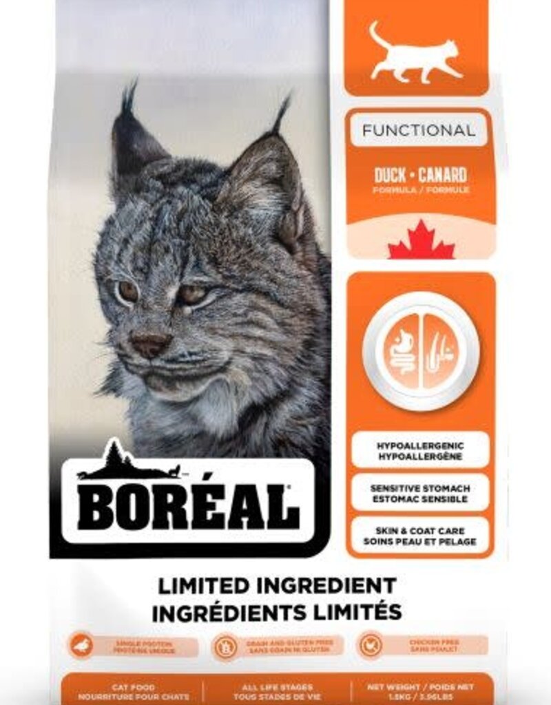 Boreal Functional Limited Ingredients All Breeds Duck Cat Food 4.54kg