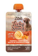 zoe Zoe Licky Snack - Pumpkin & Turkey Recipe - 85g (3oz) Pouch