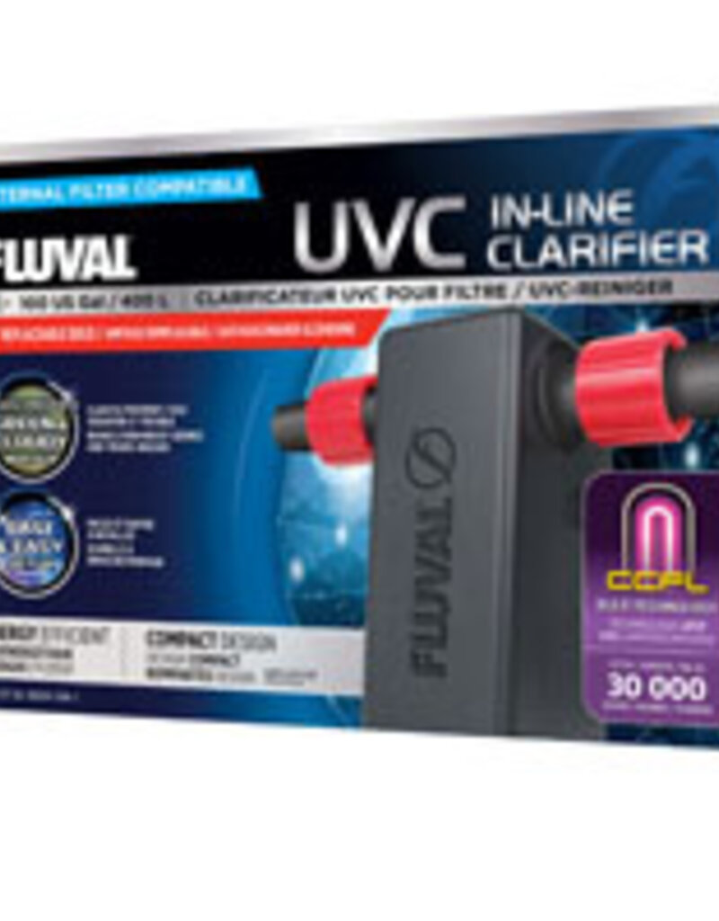 Fluval Fluval UVC In-Line Clarifier with Replaceable Bulb - up to 100 US Gal (400 L)