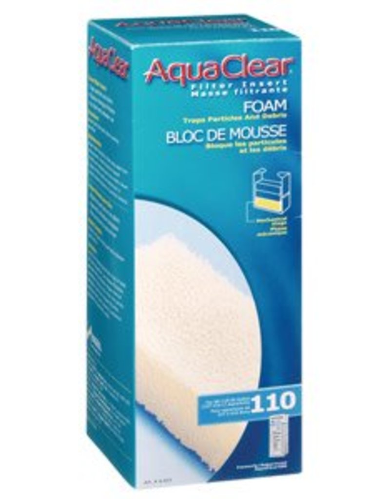 Aqua Clear Fluval AC110 Bio-Foam Filter Insert Blue 20PPI 1pk