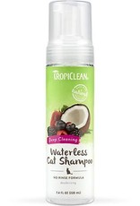 tropiclean waterless cat shampoo
